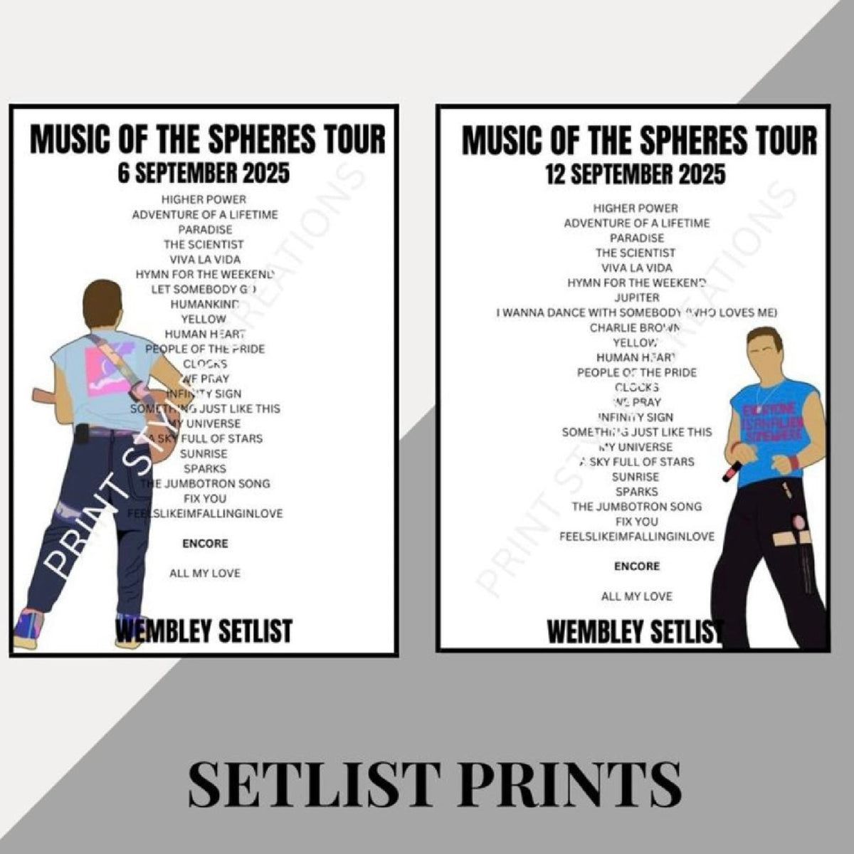 Setlist Prints