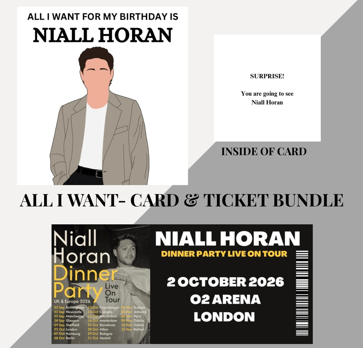 Card & ticket bundles