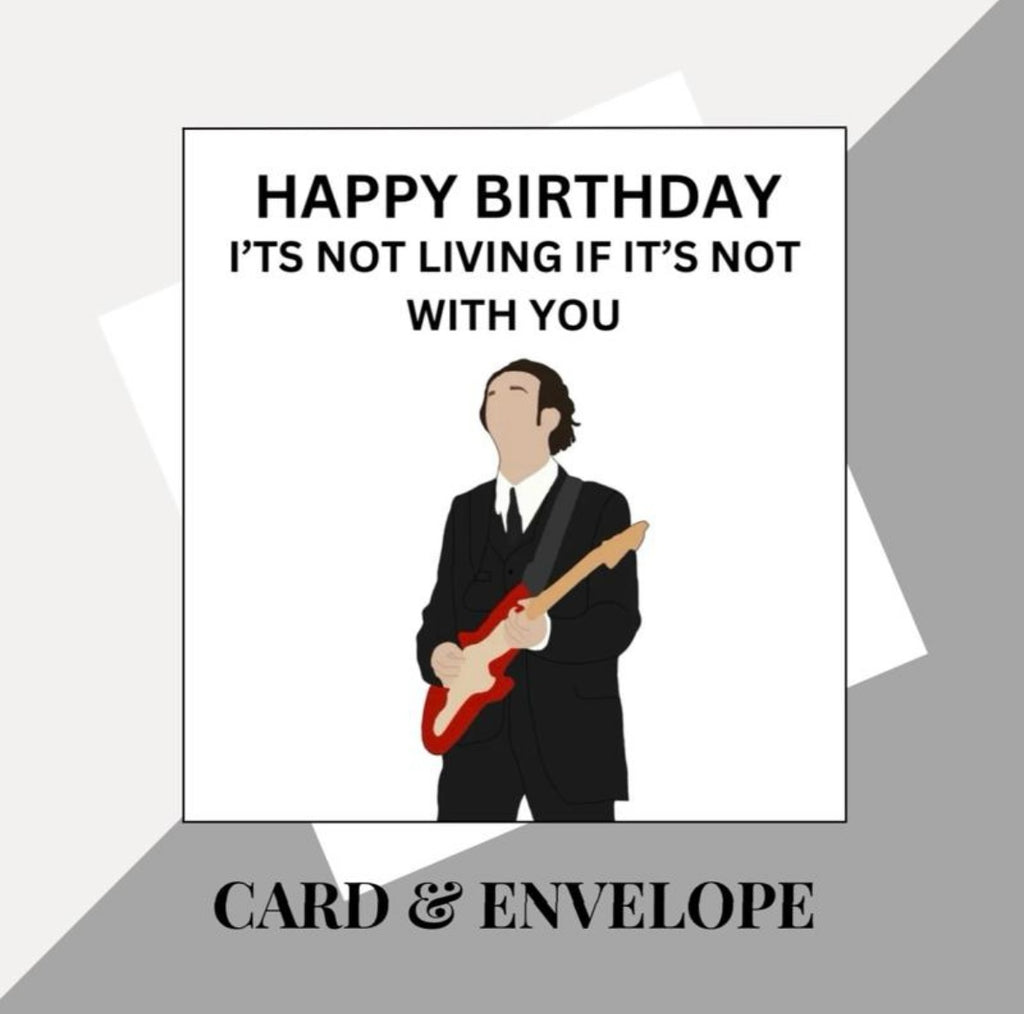 The 1975 inspired birthday cards