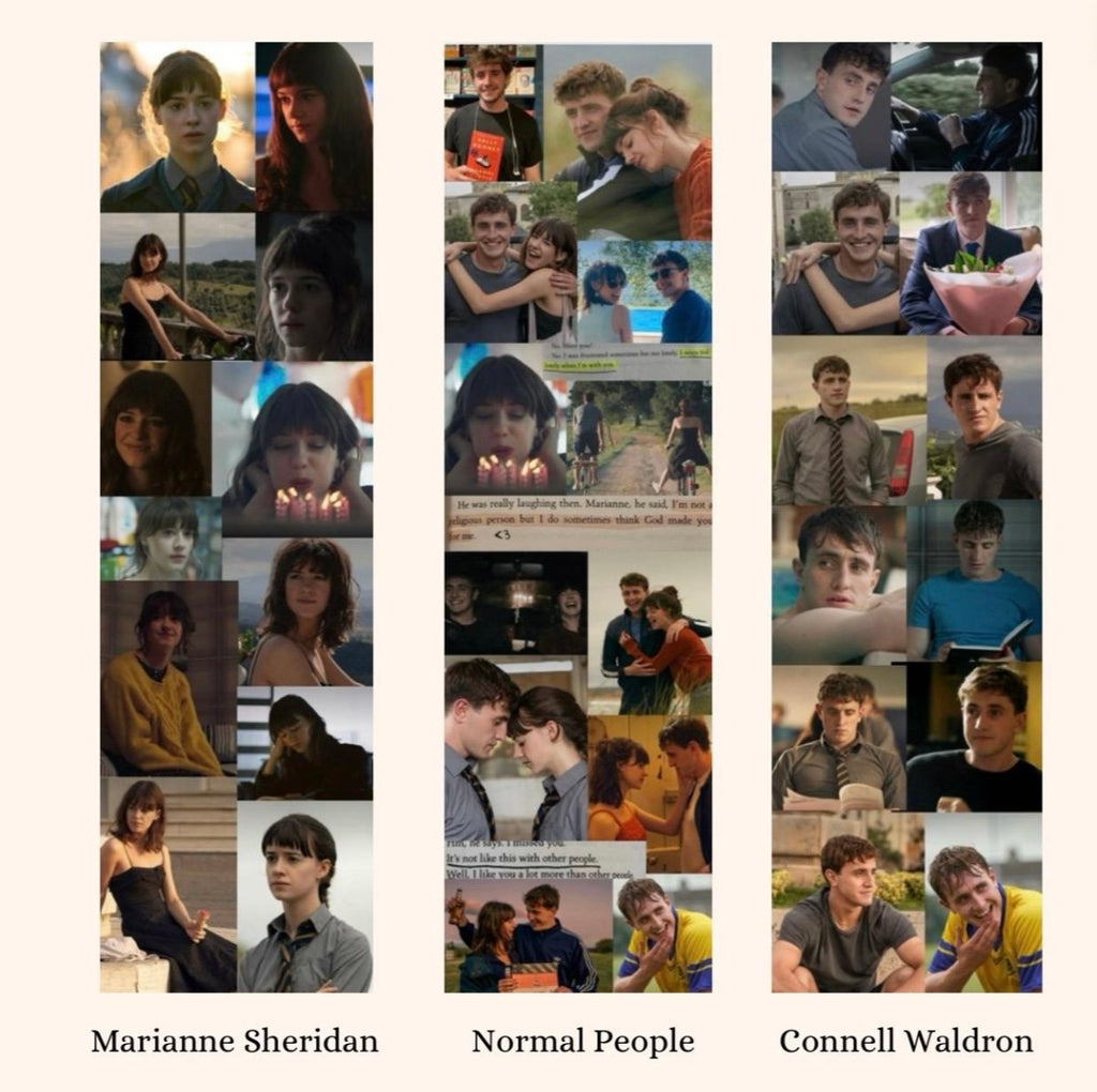 ‘Normal People’ inspired laminated bookmarks