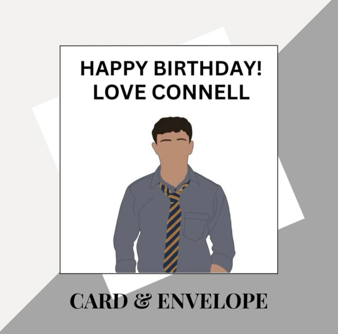 Connell Waldron inspired birthday cards