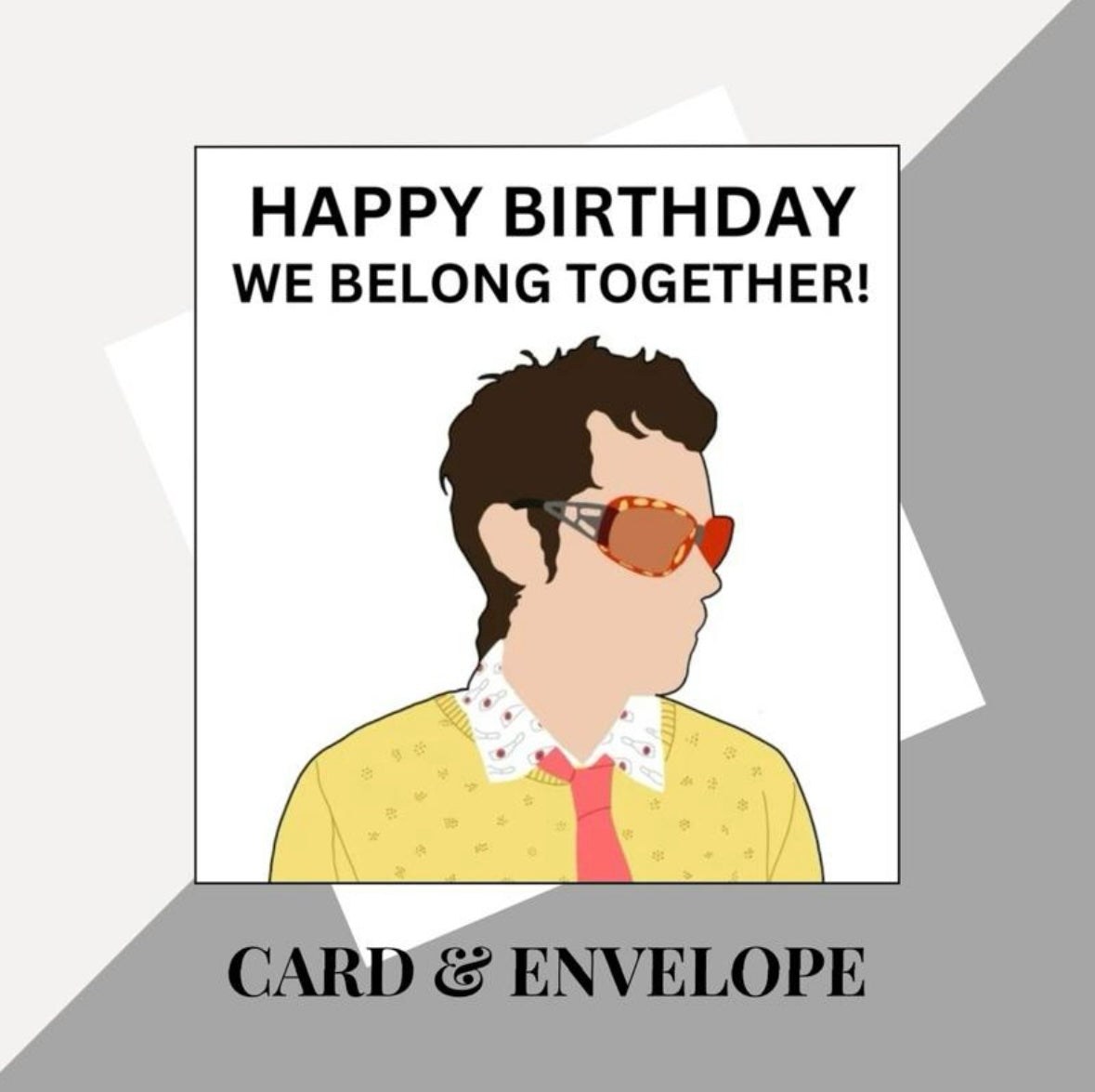 Harry Styles ‘We Belong Together’ inspired birthday card