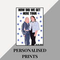 Louis Tomlinson How Did We Get Here Tour inspired personalised tour prints