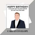 Zach Bryan inspired birthday card