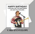 Sam Fender inspired birthday cards