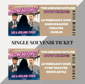 Useless Hotline inspired souvenir tickets