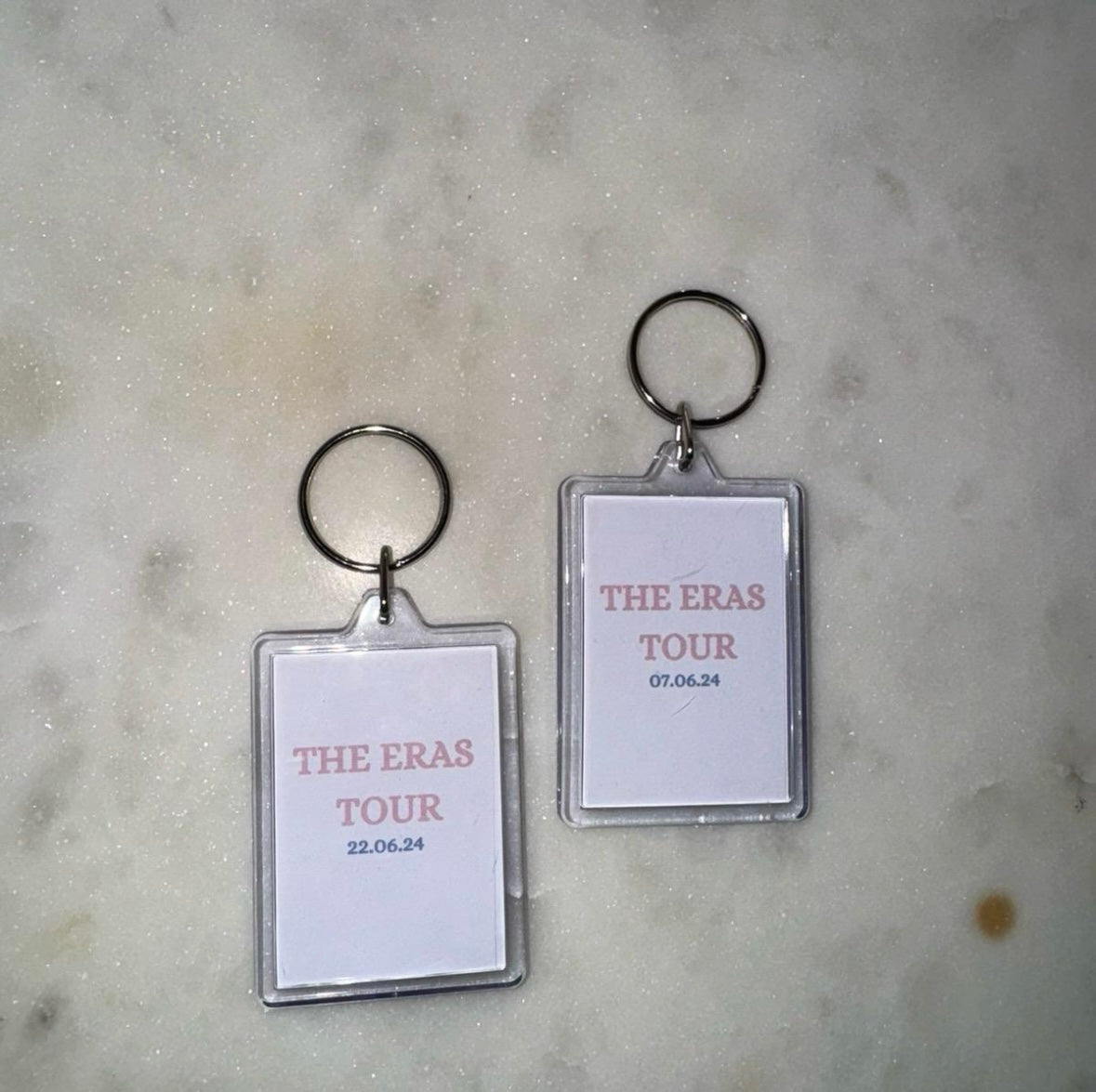 Taylor Swift ‘The Eras Tour’ inspired keyrings