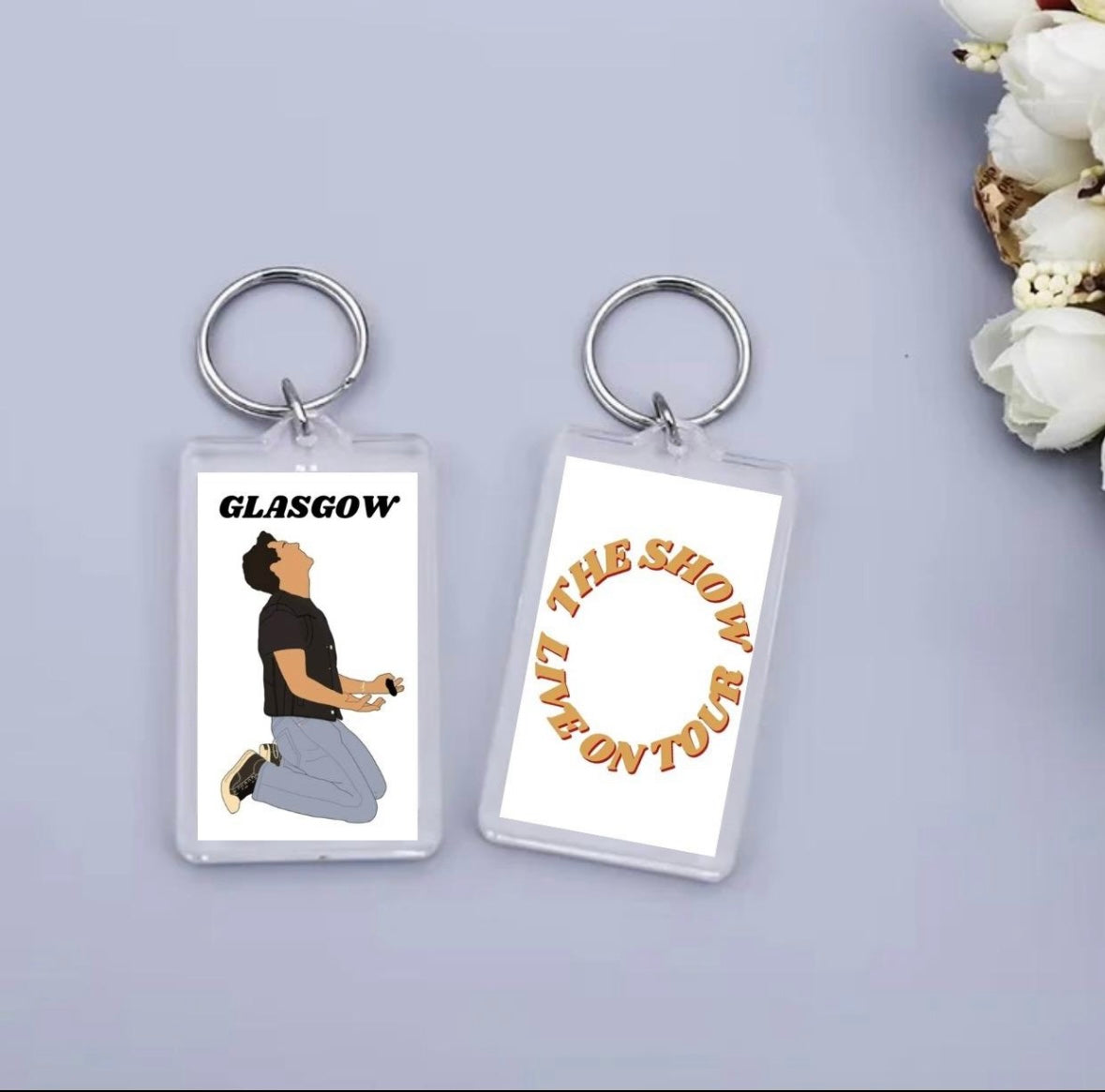 Louis Tomlinson ‘Faith in the Future’  inspired keyrings