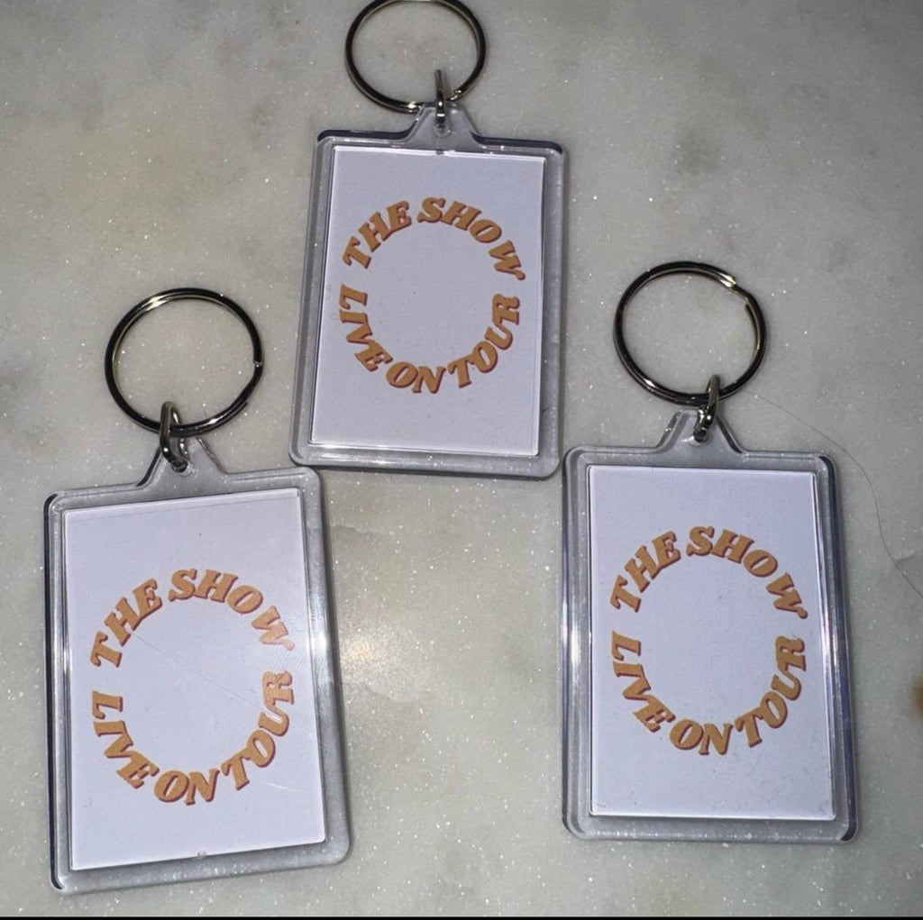 Niall Horan ‘The Show Live On Tour’ inspired keyrings