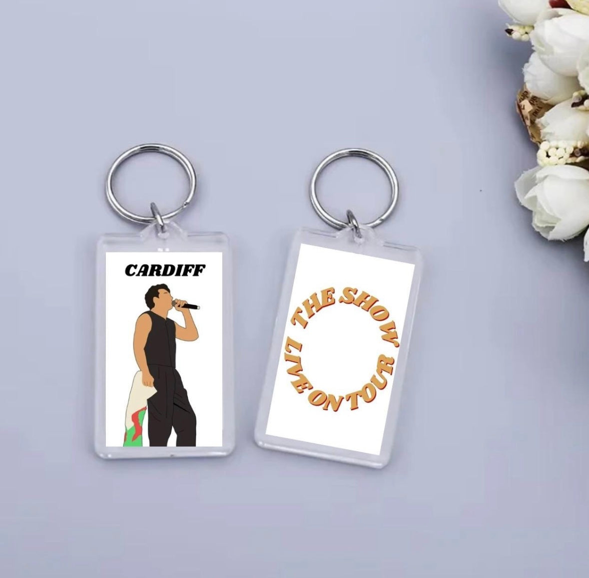 Louis Tomlinson ‘Faith in the Future’  inspired keyrings
