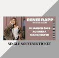 Renee Rapp ‘Bite Me’ Tour inspired souvenir tickets