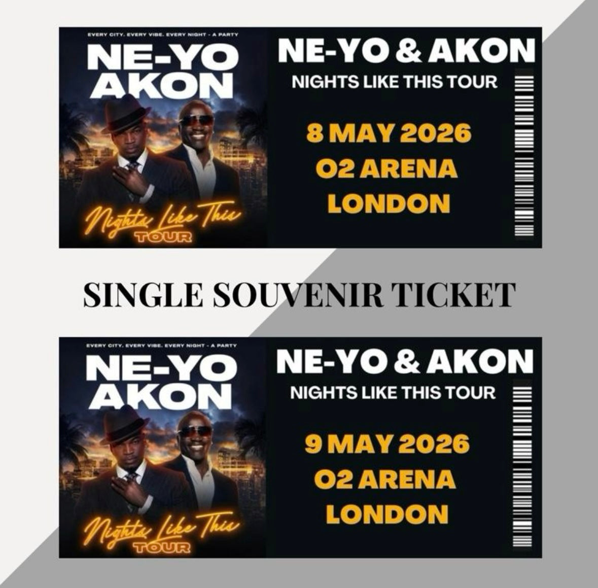 Ne-Yo & Akon ‘Nights Like This Tour’