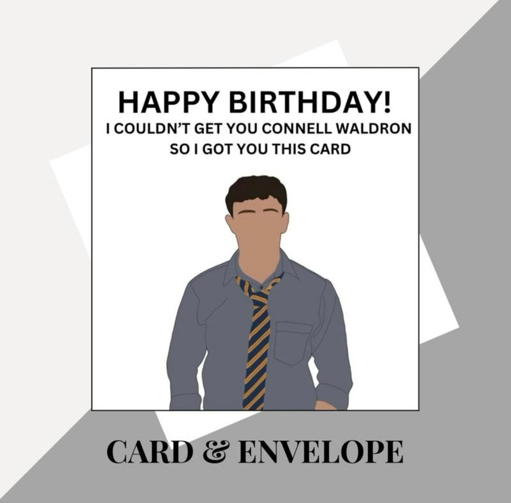 Connell Waldron inspired birthday cards