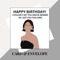 Gracie Abrams inspired birthday cards