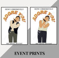 Niall Horan ‘The Show Live On Tour’ Adore You inspired event prints