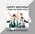 Derry Girls inspired birthday card