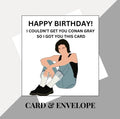 Conan Gray inspired birthday card