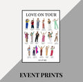 Harry Styles ‘Love On Tour’ inspired UK & IRE print