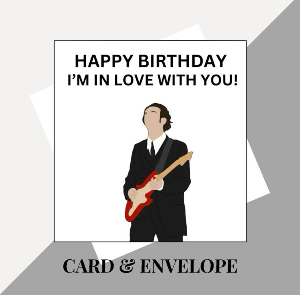The 1975 inspired birthday cards