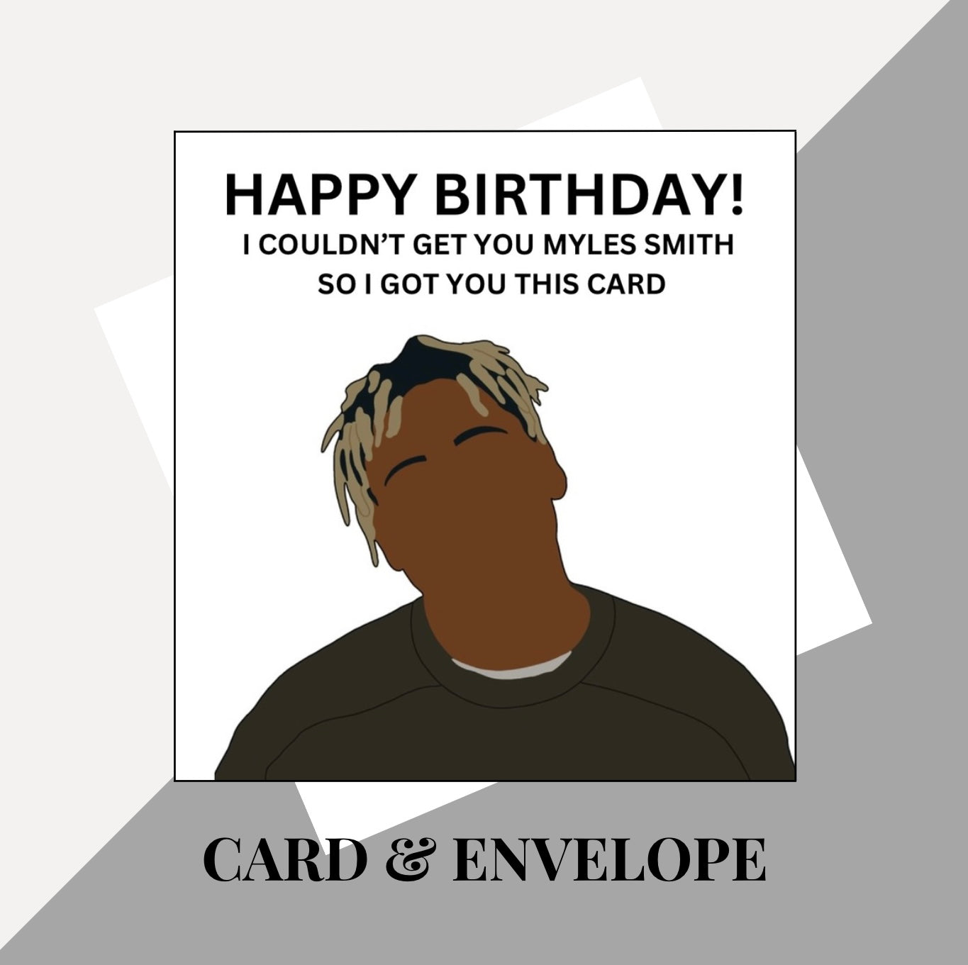 Myles Smith inspired birthday card