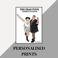 Personalised tour prints - ANY TOUR